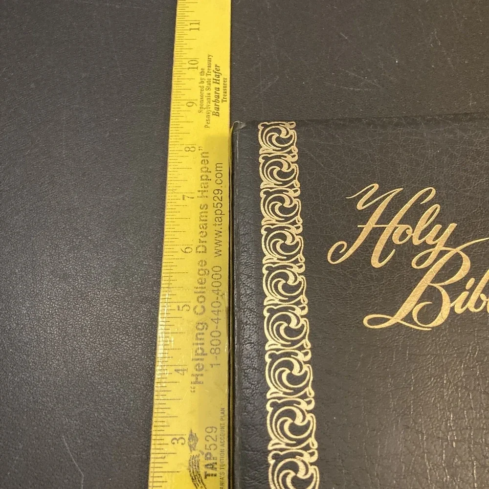 Holy Bible King James Red Letter Edition Crusade 1977‎ Leather Concordance